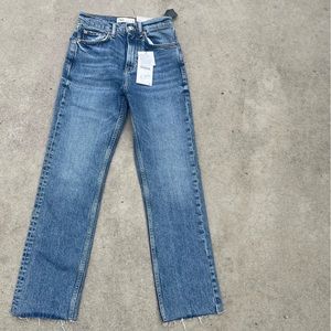 ZARA straight leg denim
